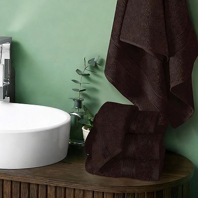 Cotton Towel Set 6pc Soft Quick Dry Chemical-Free