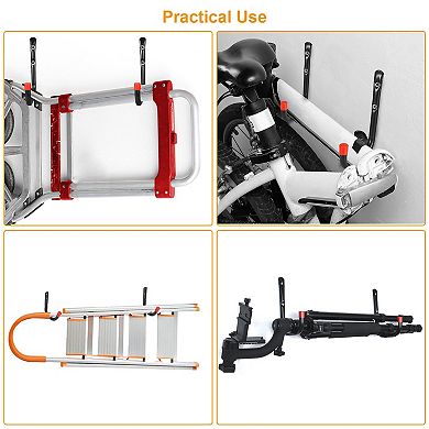 Garage Storage Hooks 22lbs Load Bike Bicycle Hooks 6Packs