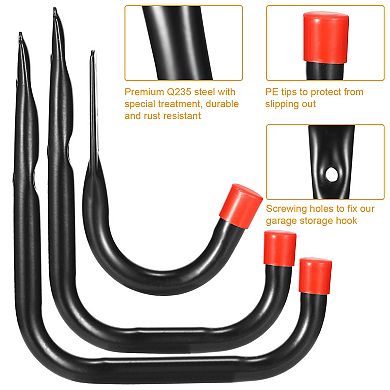 Garage Storage Hooks 22lbs Load Bike Bicycle Hooks 6Packs