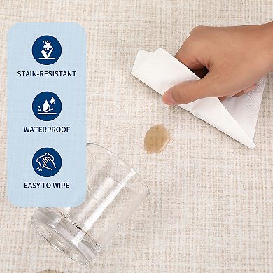 Solid Area Rugs,Ultra-Soft Scalloped Bedroom Rug Non-Slip Washable Modern Throw Rugs Stain-Resistant