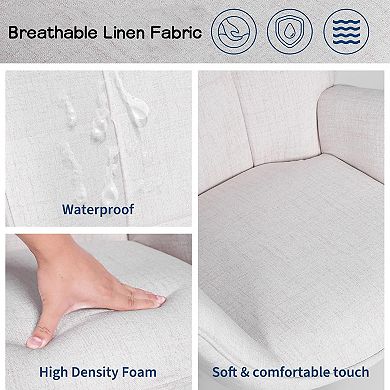 Modern Upholstered Dining Chairs with Backrests, Suitable for Kitchens, Dining Rooms, and Cafes