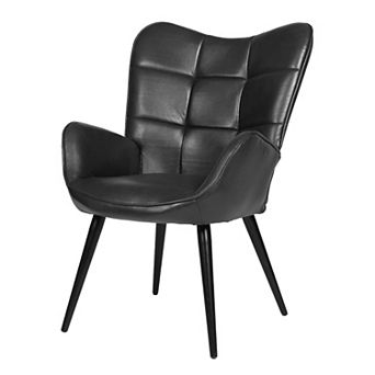 Modern Upholstered Dining Chairs with Backrests, Suitable for Kitchens, Dining Rooms, and Cafes