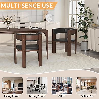 Dining Chairs Set of 2, Modern Upholstered Chairs for Kitchen Dining Room Bedroom