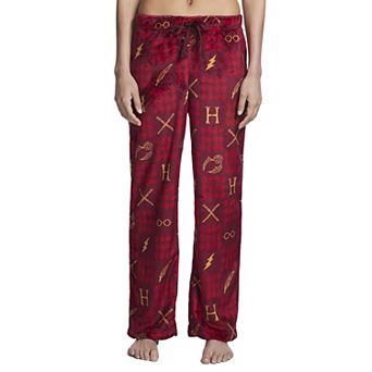 Juniors' Harry Potter Luxe Plush Pajama Pants