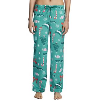 Juniors' Buddy The Elf's Trinkets Luxe Plush Pajama Pants