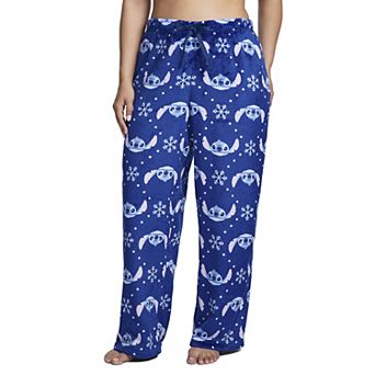 Plus Size Disney’s Stitch Holiday Luxe Plush Pajama Pants