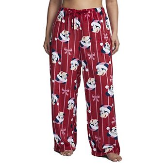 Plus Size Disney’s Minnie Mouse Holiday Luxe Plush Pajama Pants