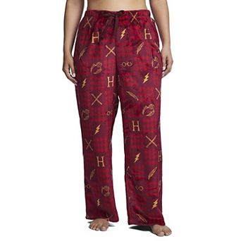 Plus Size Harry Potter Luxe Plush Pajama Pants
