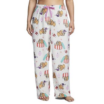 Plus Size Disney’s Lady And The Tramp Holiday Luxe Plush Pajama Pants