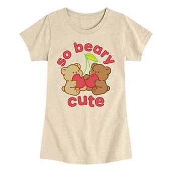 Girls 7-16 Beary Cute Graphic Tee