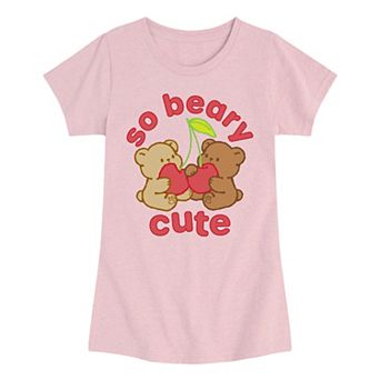 Girls 7-16 Beary Cute Graphic Tee