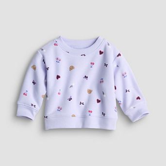 Baby Girl Jumping Beans® Crew Sweatshirt