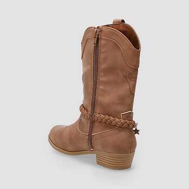 Sonoma Goods For Life® Quibly Girls Tall Western Boots