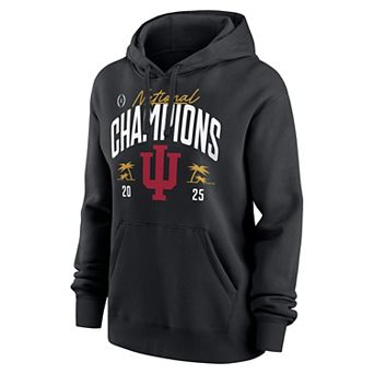 Women's Indiana Hoosiers College Football Playoff 2025 National Champions Locker Room Hoodie