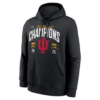 Men's Indiana Hoosiers College Football Playoff 2025 National Champions Locker Room Replica Hoodie