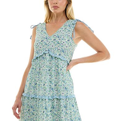Women's Luxology Ruffle Tiered Midi Dress