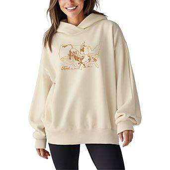 Women's Ford Western Rodeo Oversized Fleece Hoodie Sweatshirt