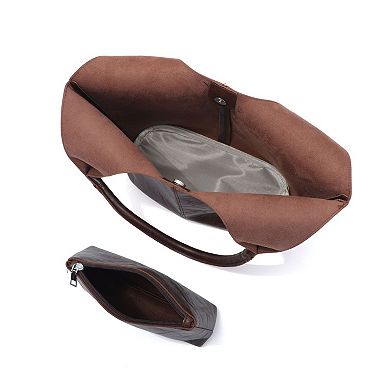 Adornia Shoulder Bag with Zip Pouch