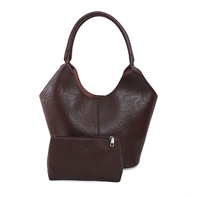Adornia Shoulder Bag with Zip Pouch