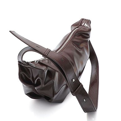 Adornia Adjustable Strap Moon Bag