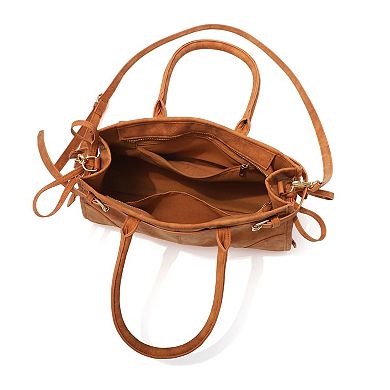 Adornia Shoulder Bag with Belt Detail