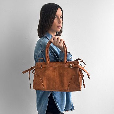 Adornia Shoulder Bag with Belt Detail