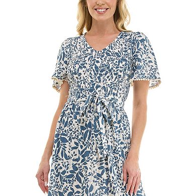 Women's Luxology Belted Midi Dress