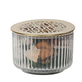 Sonoma Goods For Life® Pumpkin Spice Potpourri Decorative Glass Container