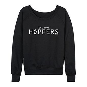 Women's Disney / Pixar Hoppers Logo French Terry Long Sleeve Tee