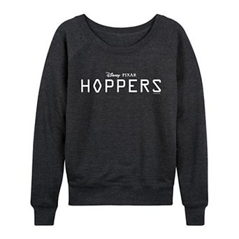Women's Disney / Pixar Hoppers Logo French Terry Long Sleeve Tee