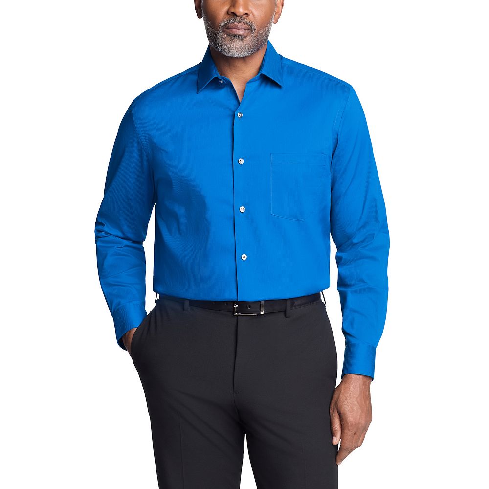 Van Heusen Men's Dress Shirt Regular Fit Everyday Defense Stretch