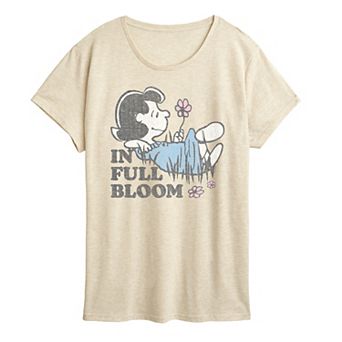 Women's Peanuts In Full Bloom Lucy Graphic Tee