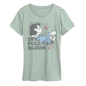 Women's Peanuts In Full Bloom Lucy Graphic Tee
