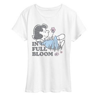 Women's Peanuts In Full Bloom Lucy Graphic Tee