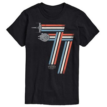 Big & Tall Star Wars 77 Retro Americana Graphic Tee