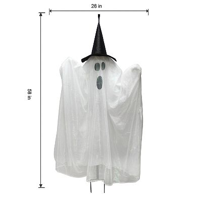 Celebrate Together™ Halloween Animated Witch Ghost Outdoor Decor Garden Stake