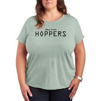 Plus Size Disney / Pixar Hoppers Logo Graphic Tee