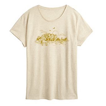 Women's Western Desert Landscape Graphic Tee