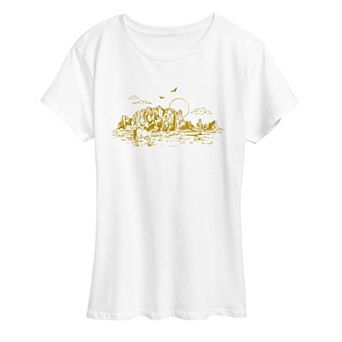 Women's Western Desert Landscape Graphic Tee