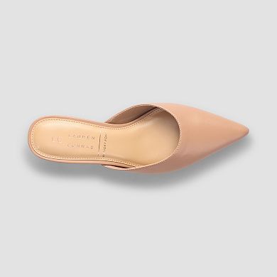 LC Lauren Conrad Omyyn Women's Pointed Toe Kitten Heel Mule