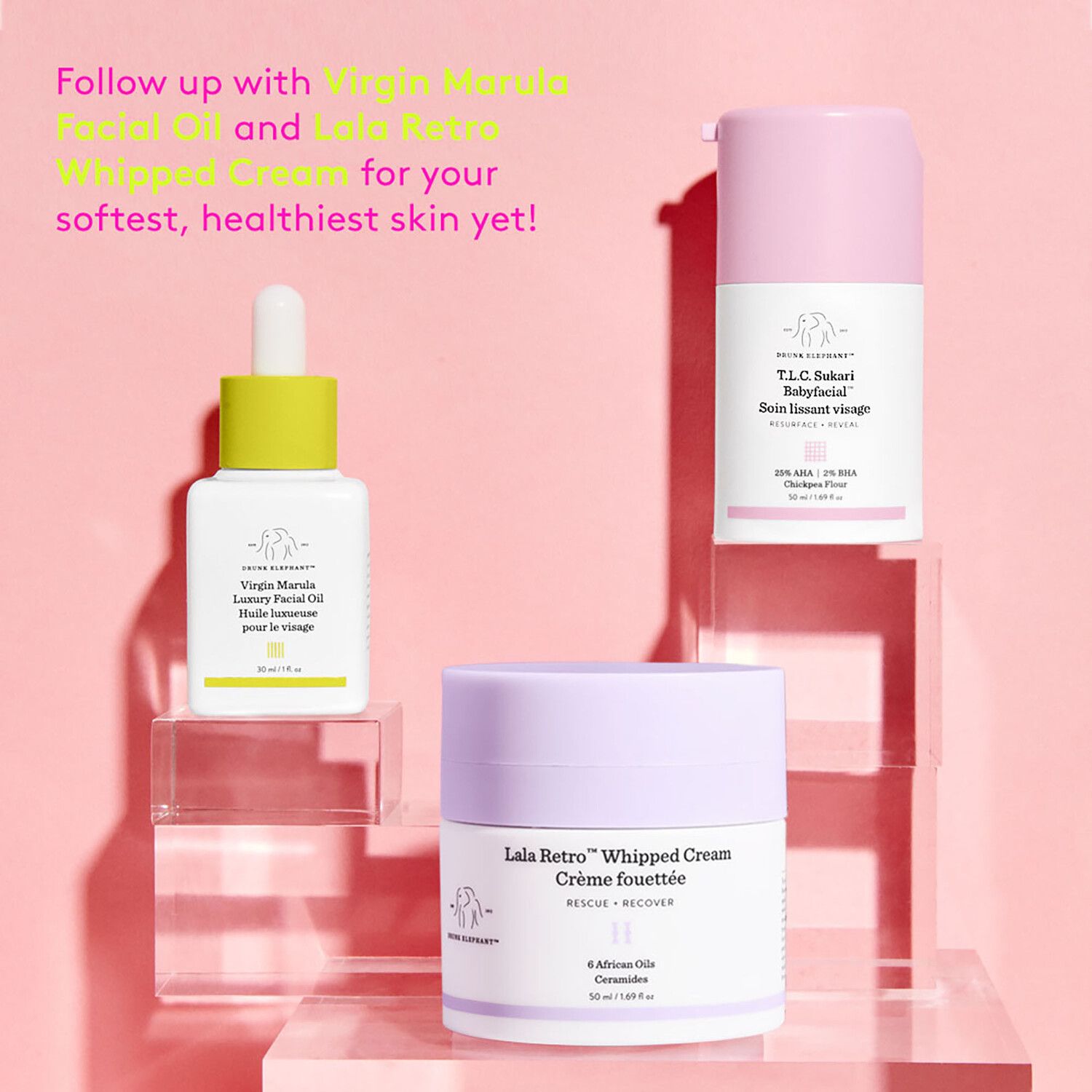 Drunk Elephant T.L.C. Sukari Babyfacial AHA + BHA Mask