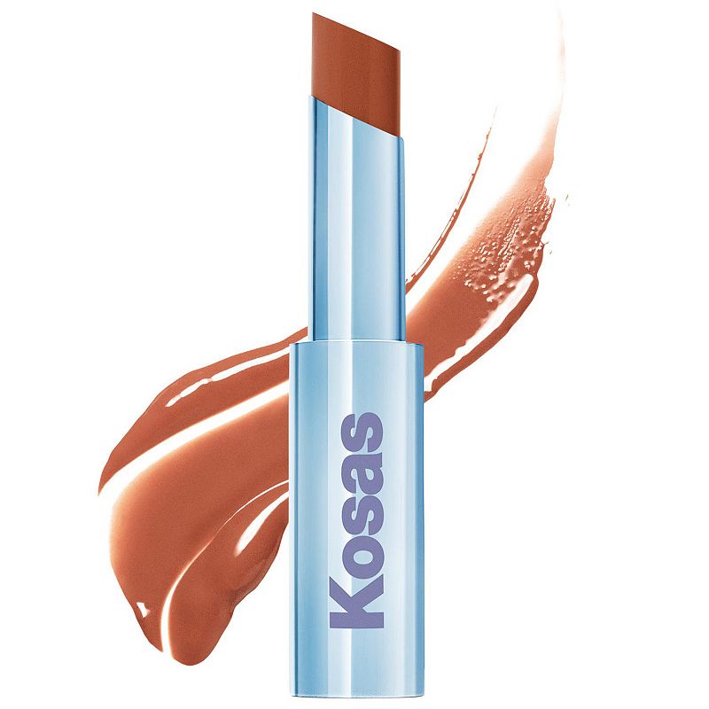 Kosas Wet Stick Moisturizing Shiny Sheer Lipstick with Ceramides, Size: .10Oz, Sunset Simmer