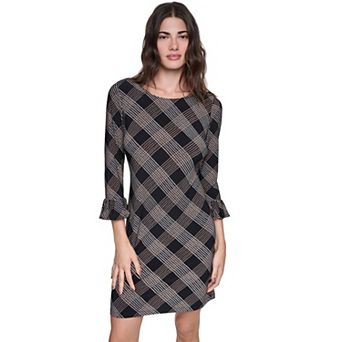 Women's Harper Rose 3/4 Sleeve Pleated Cuff Dress