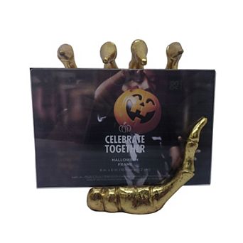 Celebrate Together™ Halloween Skeleton Hand 4" x 6" Photo Frame