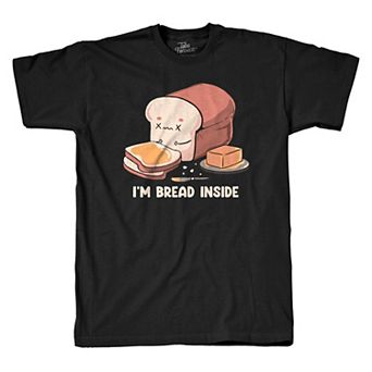 Men's I'm Bread Inside Graphic Tee