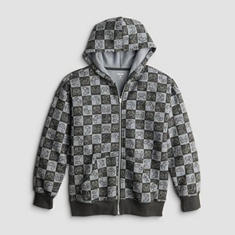 Boys 8-20 Sonoma Goods For Life® Full-Zip Relaxed Fit Hoodie in Regular & Husky