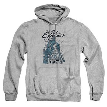 Big & Tall Rail Riders The Polar Express Graphic Pullover Hoodie