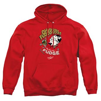 Big & Tall Christmas Story Oh Fudge Graphic Pullover Hoodie