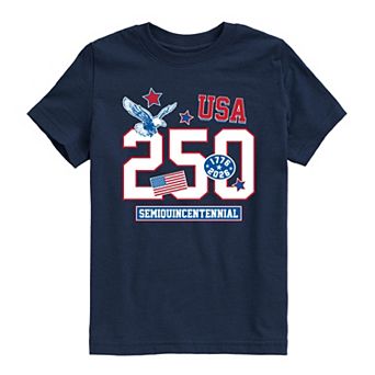 Boys 8-20 USA Semiquincentennial Icons Graphic Tee