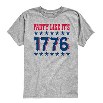 Boys 8-20 Party Like It's 1776 Americana Graphic Tee